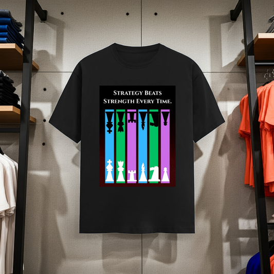 Strategy Vs Strenth Chess T-shirt